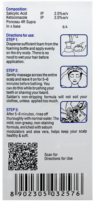 Saldan Shampoo 100Ml